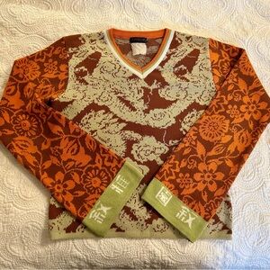Custo Barcelona Patterned Sweater